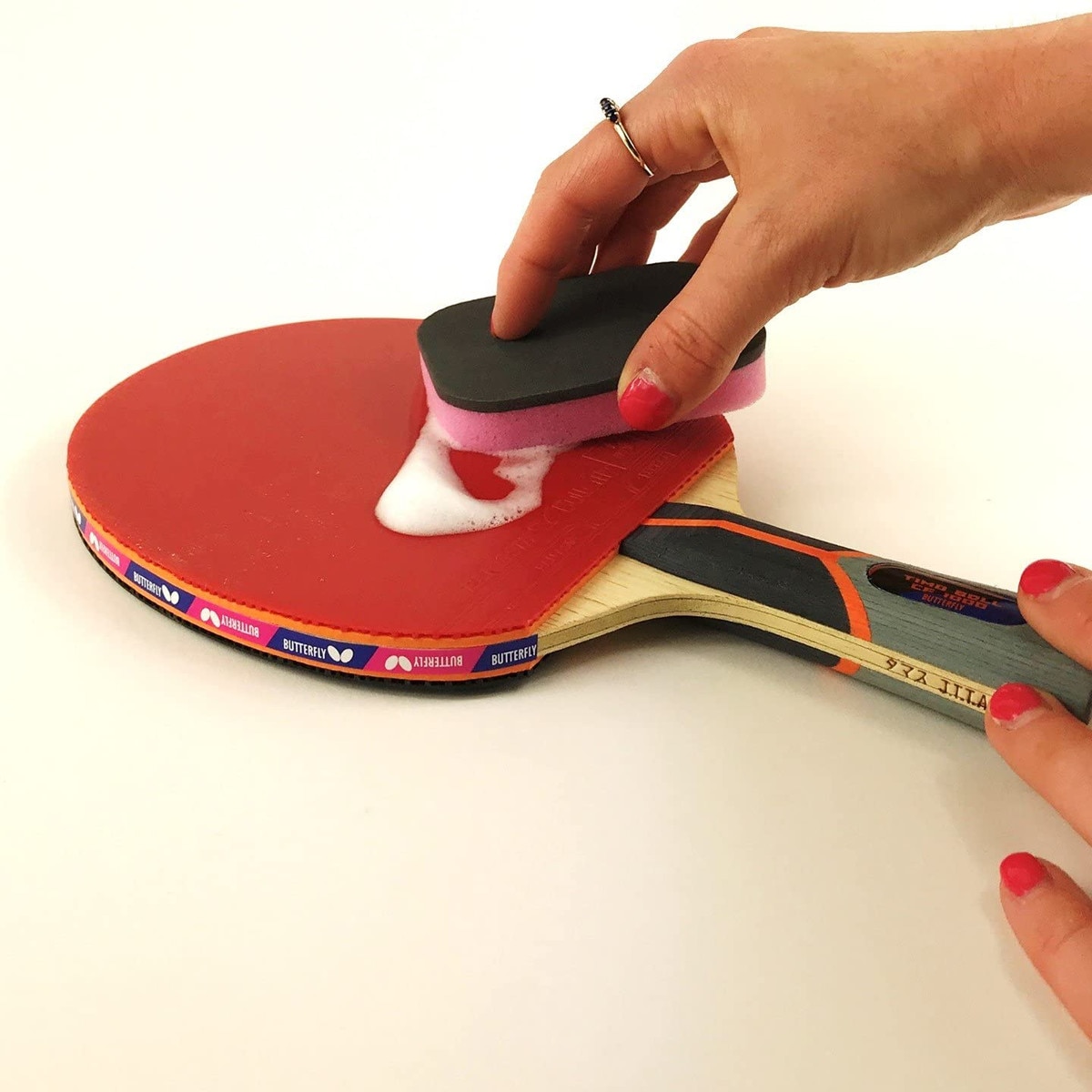 Racket Care Kit: Sponge Cleaning Rubber